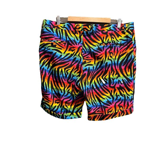 Opposuits Wild Rainbow 3 Pc Men's Summer Suit - Size Jacket: 48 Shorts: 48 - Picture 7 of 10